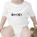 Amour et bonheur de paix t-shirt