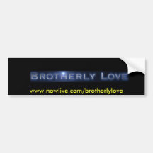 Amour fraternel….Nouveau, www.nowlive.com/brotherl Adhésifs Pour Voiture