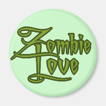 Amour Halloween de Zomibe Aimant