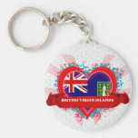Amour Îles Vierges britanniques du cru I Porte-clef
