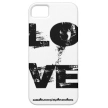 Amour Iphone noir et blanc Étui iPhone 5