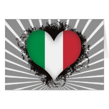 Amour Italie du cru I Carte De Vœux
