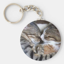 Amour Keychain de chat Porte-clefs