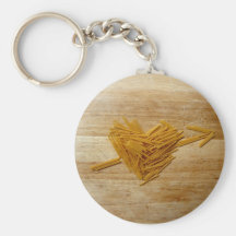 Amour Keychain de spaghetti Porte-clé