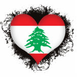 Amour Liban du cru I Découpage En Acrylique