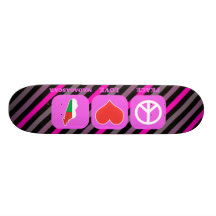 Amour Madagascar de paix Skateboards Cutomisables