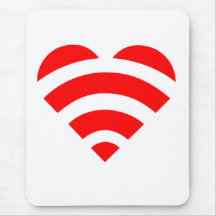 Amour Mousepad de Wifi Tapis De Souris