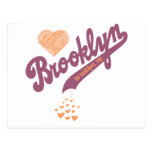 Amour pour la carte postale de Brooklyn