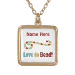 Amour pour perler le collier
