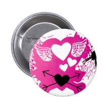 Amour punk badges