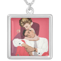 Amour romantique vintage, rétro Romance rose Bijouterie Fantaisie