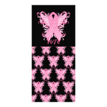 Amour rose de ruban motif pour double carte