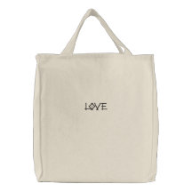 amour sacs brodés