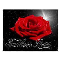 Amour sans fin cartes postales