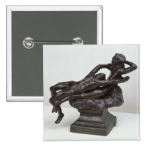 Amour se sauvant, 1881 pin's avec agrafe