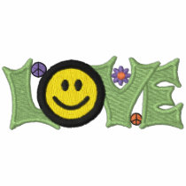Amour souriant polos brodés