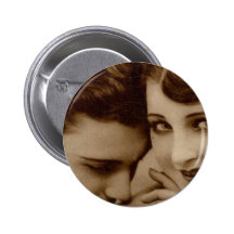 amour vintage badges avec agrafe