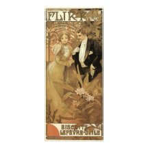 Amour vintage Romance, art Nouveau, Alphonse Mucha Bristol