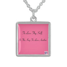 Amour vous-même pendentif