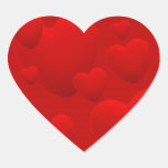 AMOUREUX DE MOTIVATION d'AMOUR des COEURS 3D POSÉ  Adhésif
