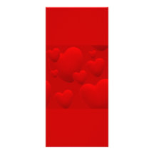AMOUREUX DE MOTIVATION d'AMOUR des COEURS 3D POSÉ  Carte Double Customisable