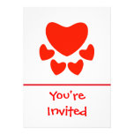 Amoureux des animaux carton d'invitation