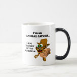 Amoureux des animaux drôle tasse