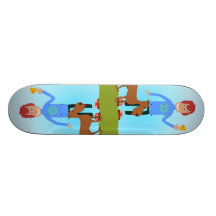 Amoureux des animaux skateboards personnalisés