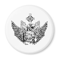 Amours de Raptor Jésus vous magnets