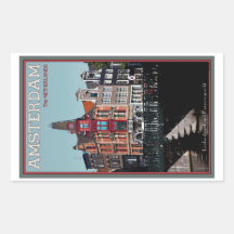 Amsterdam - Leidsestraat - Keizersgracht Autocollants