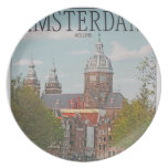 Amsterdam - Sint Nicolaaskerk Assiettes Pour Soirée