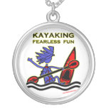 Amusement courageux Kayaking Colliers Personnalisés