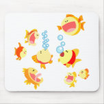 Amusement dans la bande dessinée Mousepad d'aquari Tapis De Souris