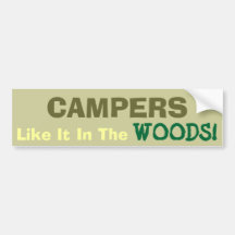 Amusement de camping ! autocollants pour voiture