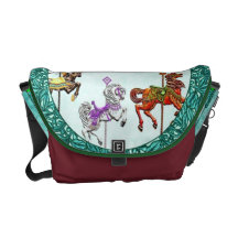 Amusement de carrousel - sac messenger besace