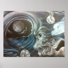 Amusement de clair de lune poster
