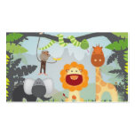 Amusement de jungle cartes de visite professionnelles