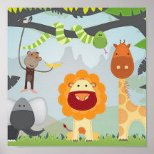 Amusement de jungle posters