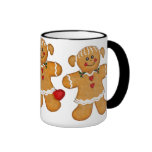 Amusement de pain d'épice - femme mugs