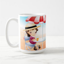 Amusement d'été d'Oxygentees Tasse À Café