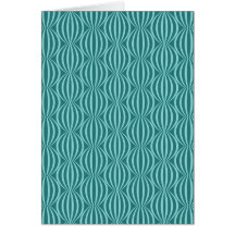 Amusement et motif bleu de cercle d'Aqua moderne Carte