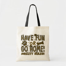 Amusement ou sac fourre-tout à la maison à agilité