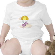 Amusement rose de parapluie de bouledogue français t-shirt