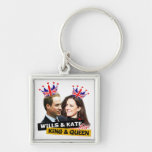 Amusement royal William et Kate Keychain de mariag Porte-clefs