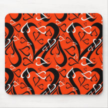Amusement Valentine Mousepads - grande idée de cad Tapis De Souris