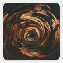 Anamorphose de Rubens Autocollant