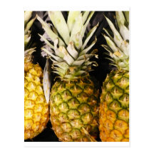 Ananas à vendre cartes postales