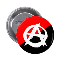 Anarchiste avec un symbole, Colombie Badge
