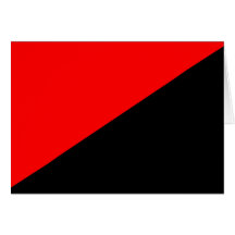 Anarchiste, drapeau politique de la Colombie Cartes De Vœux