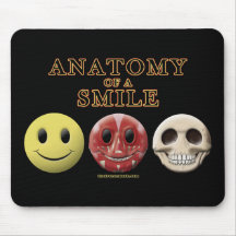 Anatomie d'un sourire tapis de souris